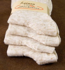 4501 - Damensckchen Baumwolle-Leinen